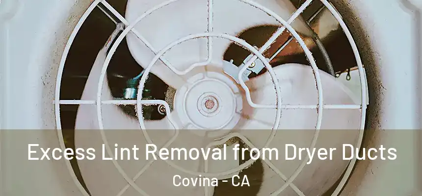  Excess Lint Removal from Dryer Ducts Covina - CA