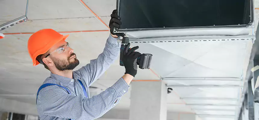 Roof Cap & Exterior Hood Lint Buildup Removal – Covina